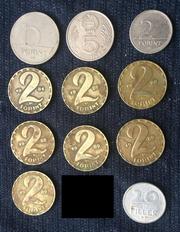  старые монеты венгерские